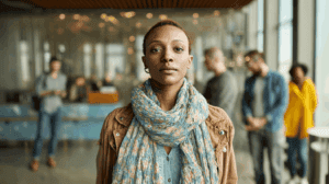 Transgender employee at the office